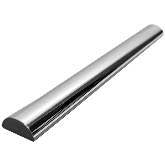 Half Round Wheel Well Trim; 50' Roll 3/8” Wide, 3/16”